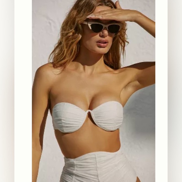 ANDREA IYAMAH CAPA MESH BIKINI TOP | 40% OFF & FREE Shipping - Picture 2 of 9